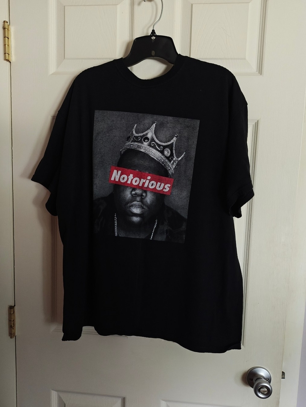 Black Graphic Notorious Crewneck T-Shirt - Men